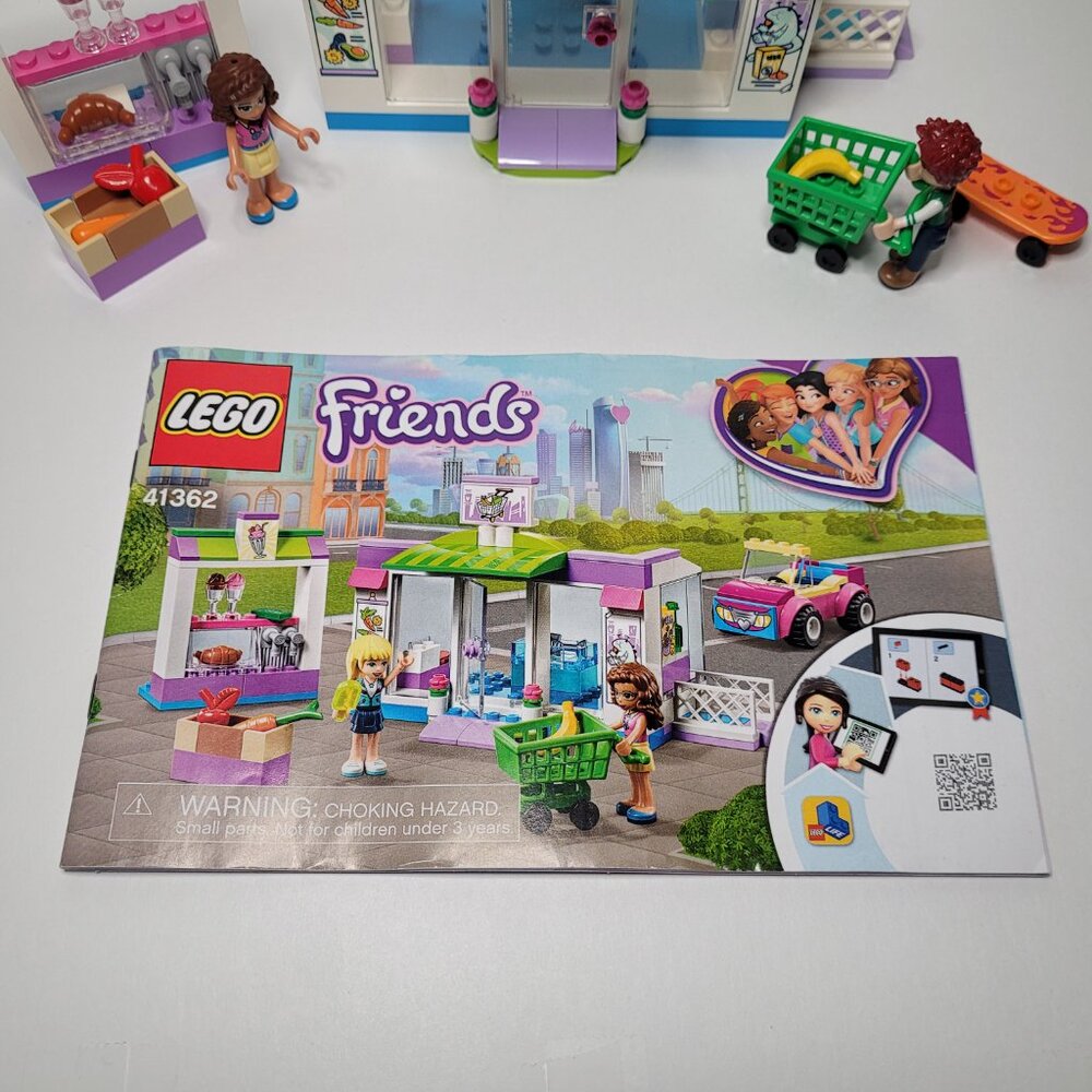 LEGO Friends Heartlake City Supermarket Set 41362 INCOMPLETE MISSING PIECES - Picture 2 of 9